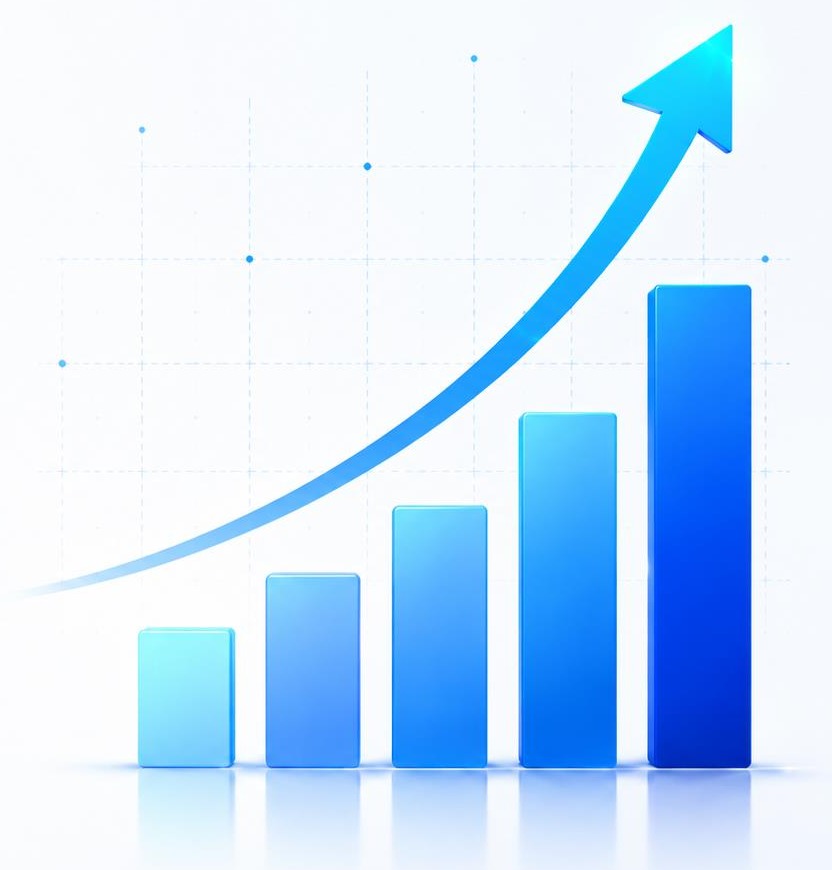 Business growth chart